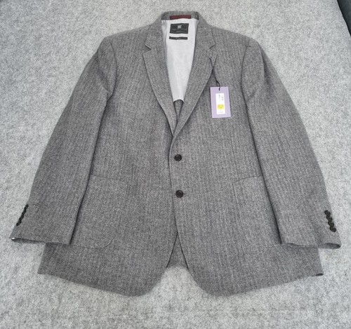 Blazer mens grey wool - m&s,