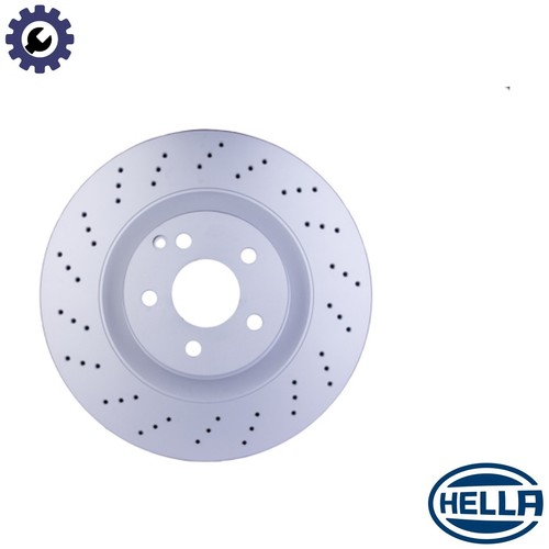Brake disc 8dd 355 - disc, 128-931