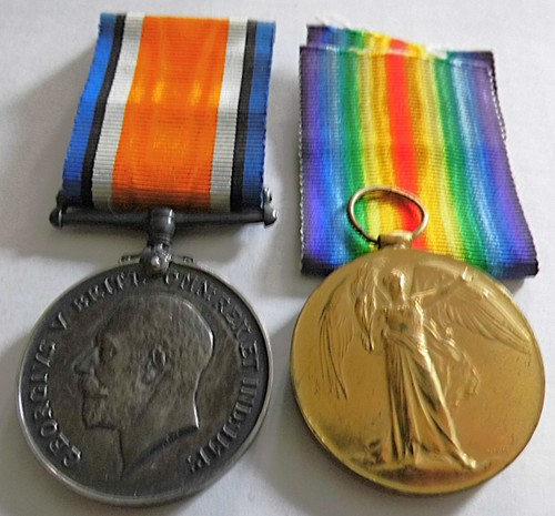 Pair officers medals - pair,