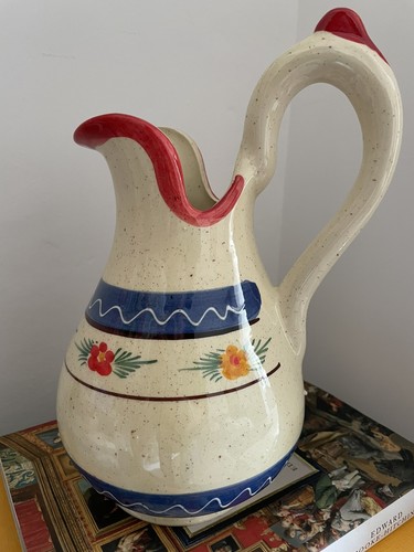 Vintage jug large cream - vintage, large,