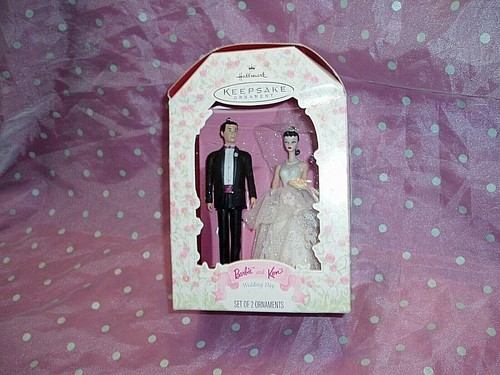 Nib hallmark barbie and - "hallmark, ken