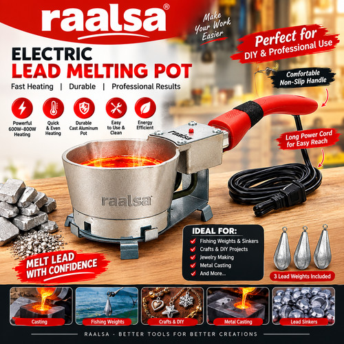 Lead melting pot electric - lead, for