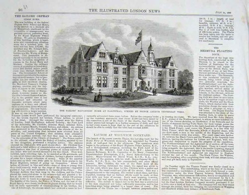 Original old antique print - original,