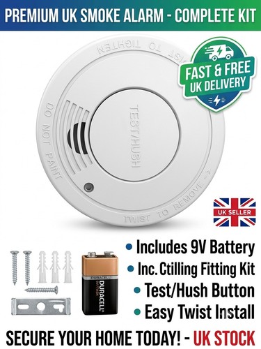 Photoelectric smoke alarm - photoelectric,
