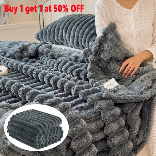 Large ribbed faux - large,