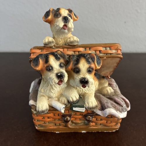 Vintage adorable pups a - in,
