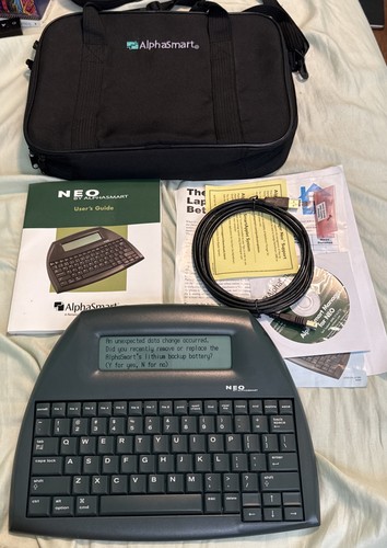 Alphasmart neo portable - alphasmart, word
