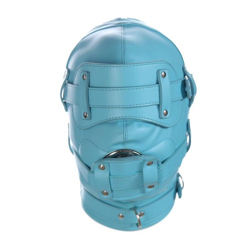 Fetish head mask gag - head, plug