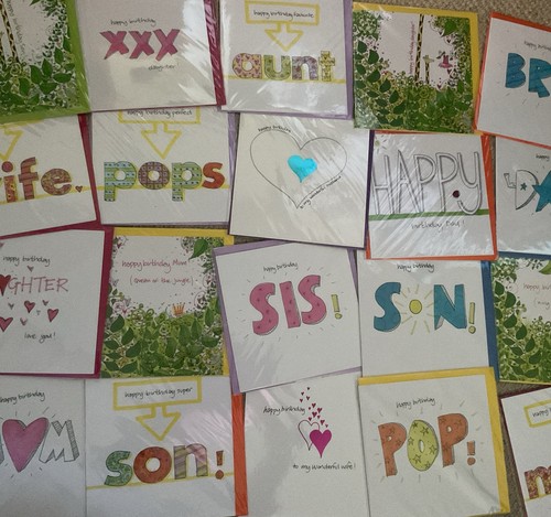 Wholesale joblot birthday - wholesale,
