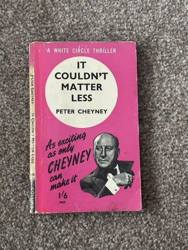 Couldn matter less - it,