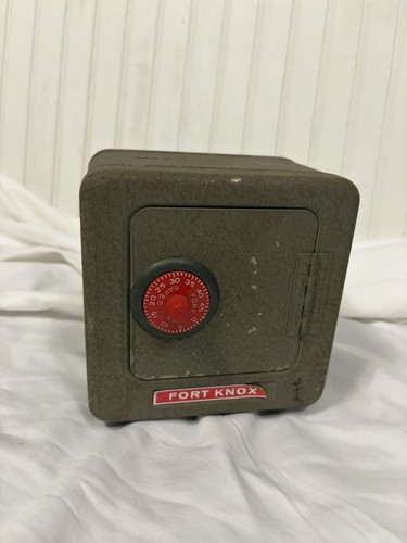 Vintage fort knox mini - knox, safe