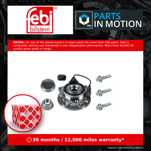 Wheel bearing kit fits - wheel,