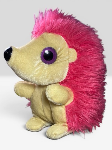 Pink hedgehog plush - hedgehog, 9”