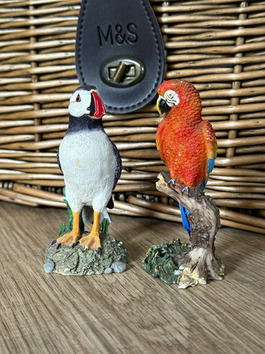 Sculptures resin parrot - parrot, &