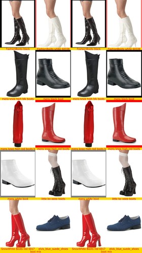 Boots all elvis look - all,