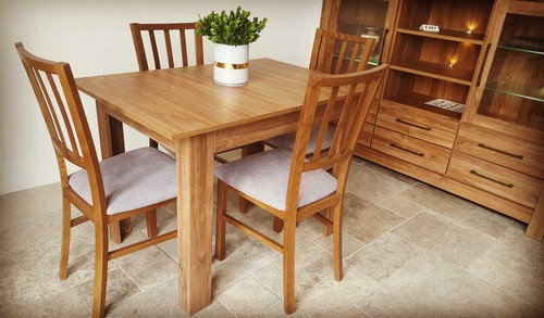 Set extending dining table - set, of