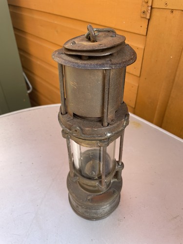 Vintage miners lamp patterson - lamp,