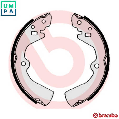 Brake shoe set 516 for - brake,