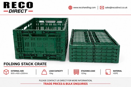 Used folding green - 10, x