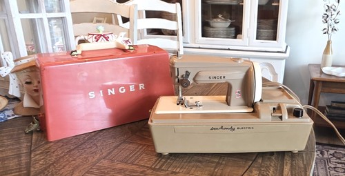 Vtg 1962 singer sewhandy - vtg,