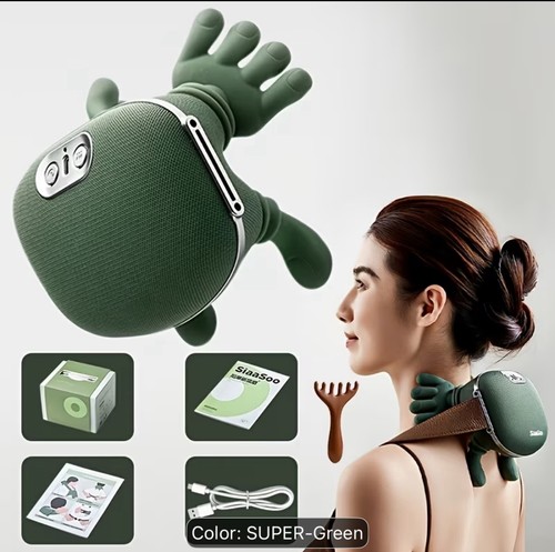 Neck shoulder massager with - shoulder,