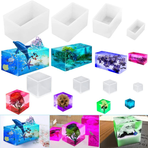 Pcs cube cuboid resin - pcs,