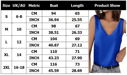 New womens satin tanks silk - new,