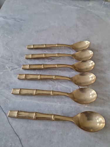 Vintage brass bamboo - 6, style
