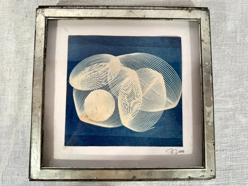 Vtg 2006 signed cyanotype - vtg,