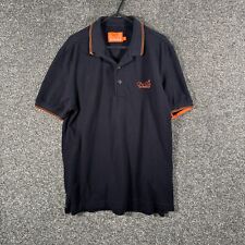 Gio Goi Shirt Mens Large Blue Polo Pullover Short Sleeve Cotton Casual