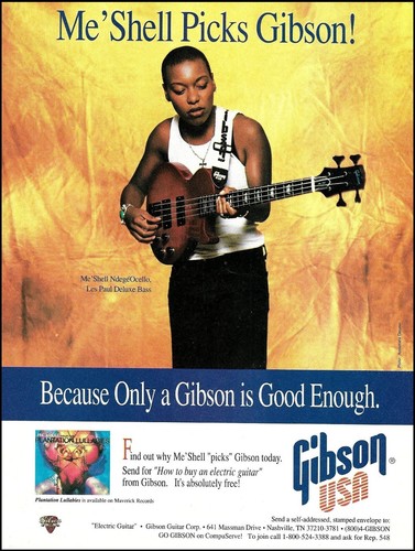 Shell ndegeocello gibson - me'shell,