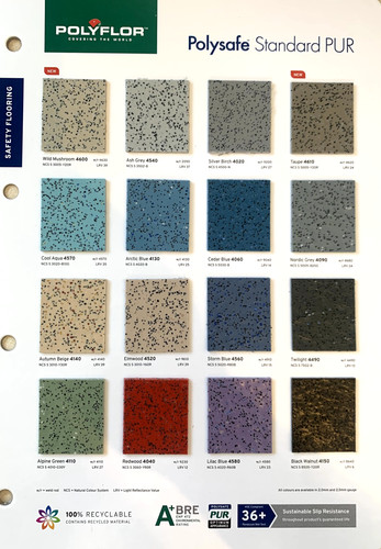 Polyflor polysafe standard - polysafe, pur