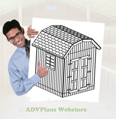 8x8 gambrel storage - storage, 26