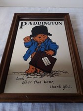 Vintage Paddington Bear Mirror
