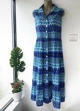 Vintage Phool Blue Navy Cotton