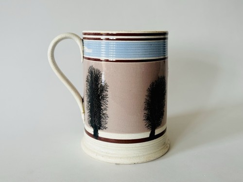 Antique mochaware pearlware - antique,