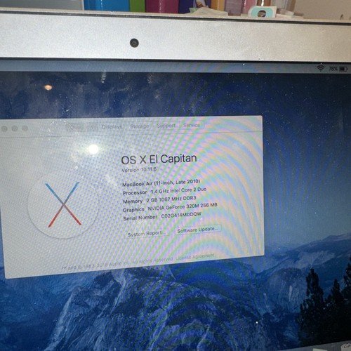 Macbook air a1370 4 - macbook, 1.4