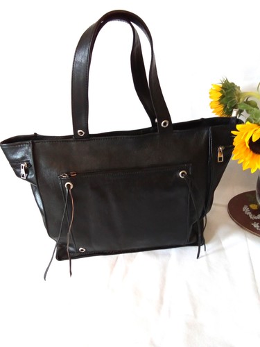 100 genuine leather handbag - leather,
