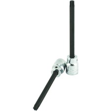T30 Long Torx Bit Socket 3/8" Drive 110mm Long Trident T121030 - Free Postage