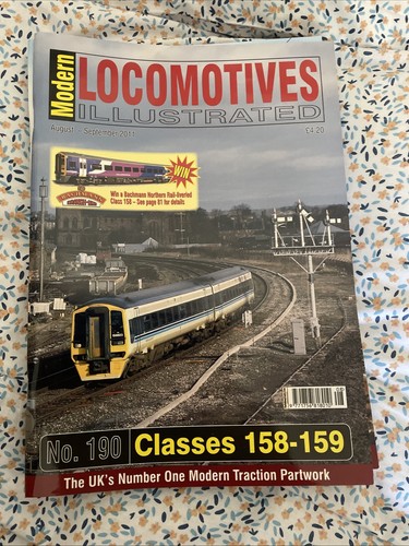 Modern locomotives illustrated - modern,