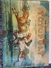 Vintage totopoly board game - board,