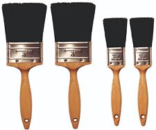 Harris 4 Piece Paint Brush Set Professional Decorating Pure Bristle DIY Brushes