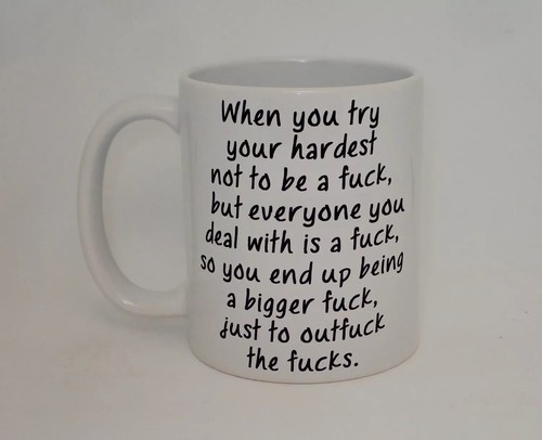 Outf the cks mug - the, f*cks