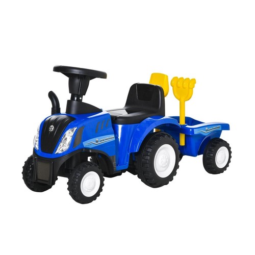 Homcom ride tractor toddler - ride, on