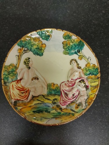 Vintage hand painted porcelain - vintage,