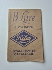 Riley 1½ Litre & 6 Cylinder