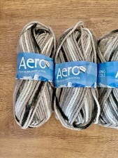 King Cole Aero Super Chunky Knitting Yarn/Wool Bundle 6 x 100g
