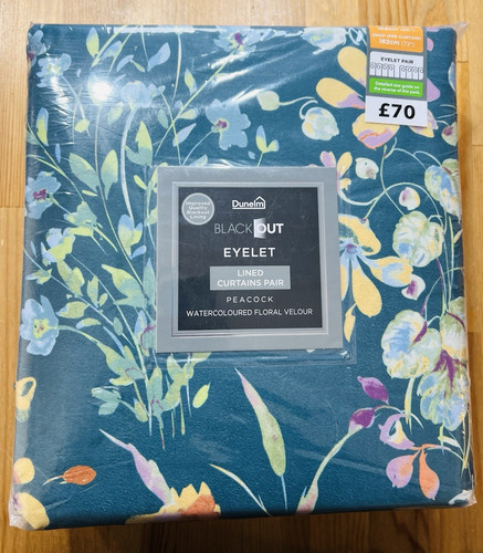 Dunelm blackout eyelet lined - blackout,