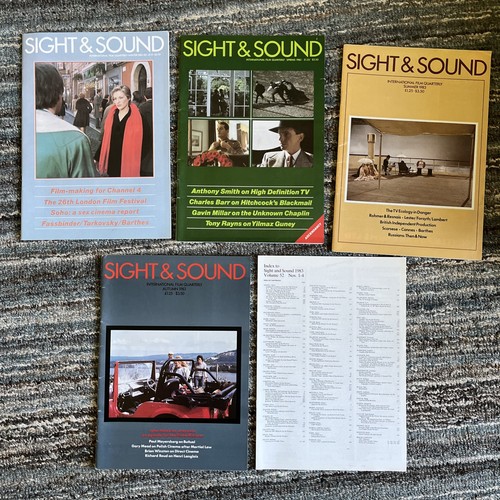 Sight and sound magazine - and,