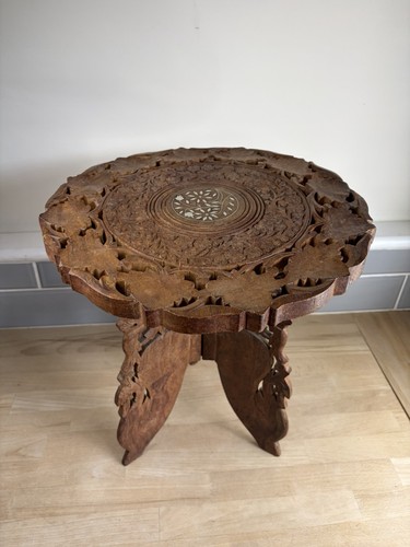 Vintage indian hand carved - vintage,
